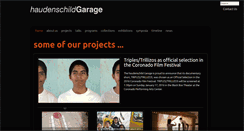 Desktop Screenshot of haudenschildgarage.com